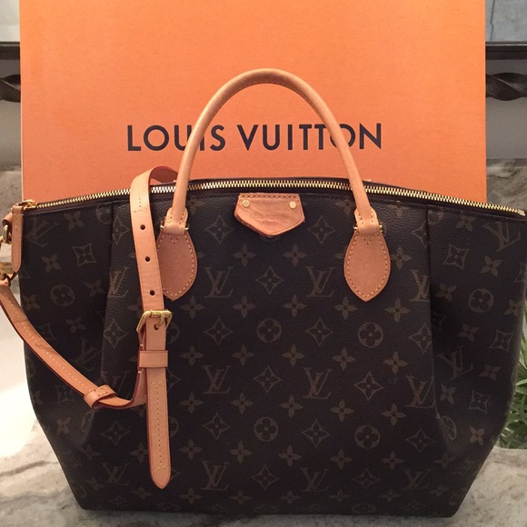 Louis Vuitton handbag + w/ shoulder strap (extra)